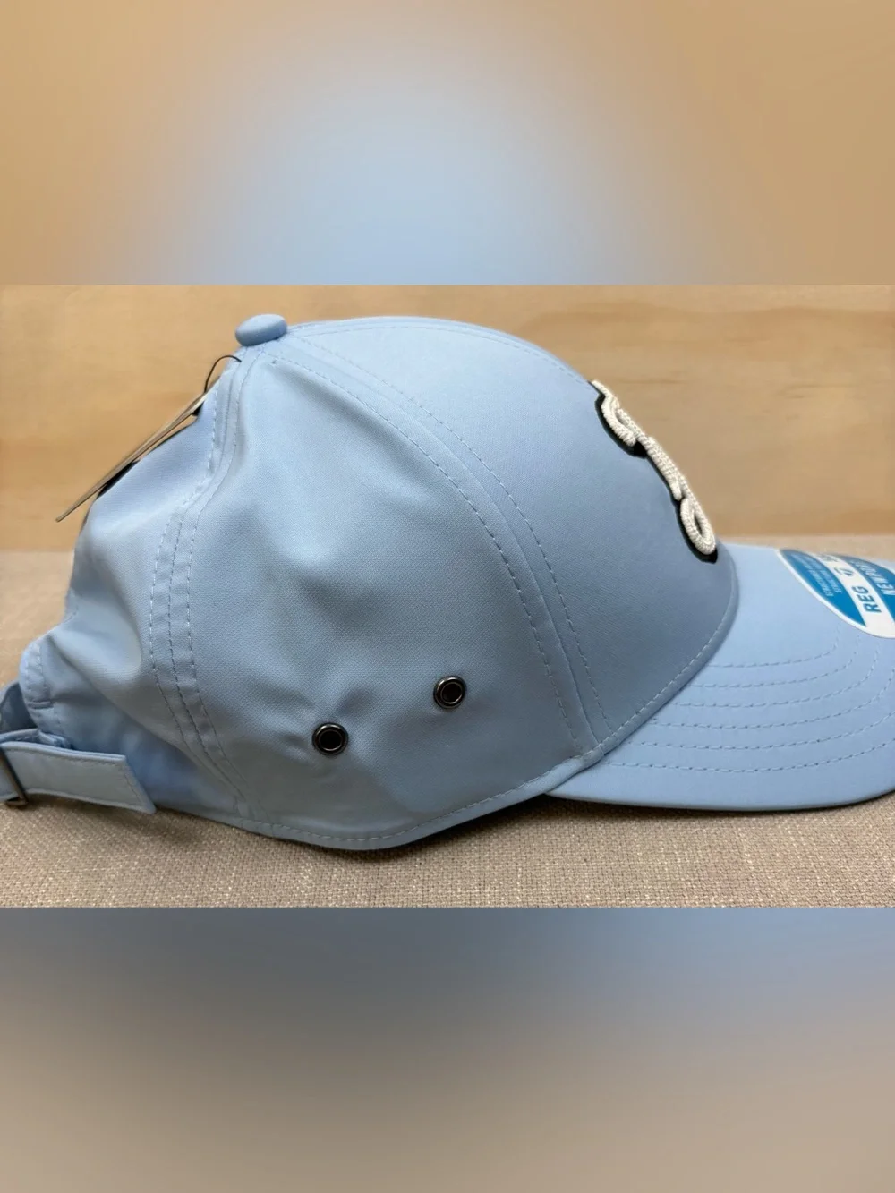 TaylorMade Light Blue Baseball Cap with Black & White TM Logo